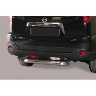 PROTECTION ARRIERE NISSAN X TRAIL 2011-2011 INOX  76mm