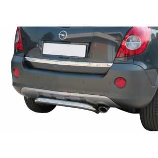 PROTECTION ARRIERE OPEL ANTARA 2007-2011 INOX  63mm