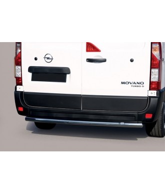 PROTECTION ARRIERE OPEL MOVANO L3 2019-AUJOURD'HUI INOX  50mm