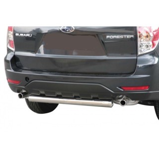 PROTECTION ARRIERE SUBARU FORESTER 2008-2012 INOX 63mm