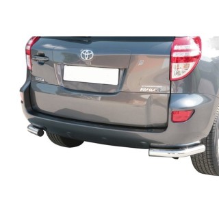 PROTECTION ARRIERE TOYOTA RAV 4 2009-2010 INOX ANGLES SET 63mm