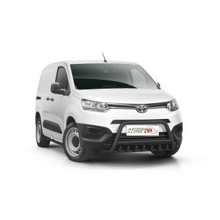 PARE BUFFLE-TOYOTA-PROACE CITY-2019-AUJOURD'HUI-HOMOLOGUE - NOIR grille