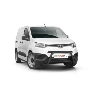 PARE BUFFLE TOYOTA PROACE CITY-2019-AUJOURD'HUI-HOMOLOGUE INOX NOIR