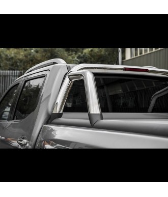 ROLL-BAR-TOYOTA HI LUX-DOUBLE CABINE-2005 2016 CHROME MOUNTAIN TOP