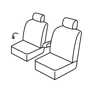 Housses siege auto-FORD-TRANSIT-CONNECT-2-PLACES-2002-2013