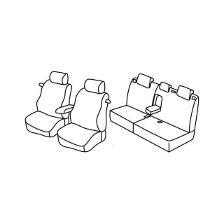 Housses siege auto sur-mesure tissus-CITROEN-C4-3-PORTES-2005-2010