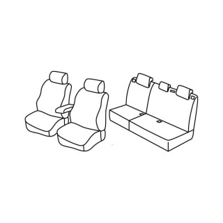 Housses siege auto sur-mesure tissus-CITROEN-C4-5-PORTES-2005-2010