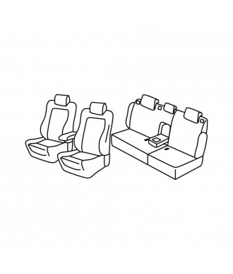 Housses de siège universelles pour Citroen C5 I, II (2000-2017