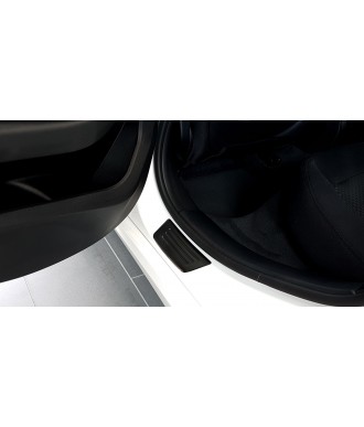 seuil de porte BMW SERIE 1 2019 AUJOURD'HUI INOX NOIR 4 PIECES - Access Utilitaire - Vente en ligne d'accessoires auto et Véhicules Utilitaires