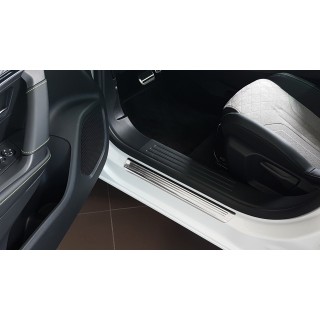 seuil de porte-PEUGEOT 2008-2020-AUJOURD'HUI-INOX POLI 4 PIECES