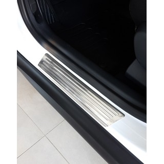 seuil de porte-CITROEN C3-AIRCROSS 2017-AUJOURD'HUI-INOX POLI 4 PIECES