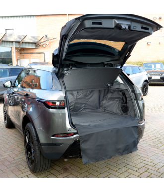 Cuir Tapis Coffre pour Range Rover Evoque II (L551) 5-Door 2019 2020 2021  2022 2023+, Bac de Coffre ImerméAbles AntidéRapant Tapis Doublure ​Coffre