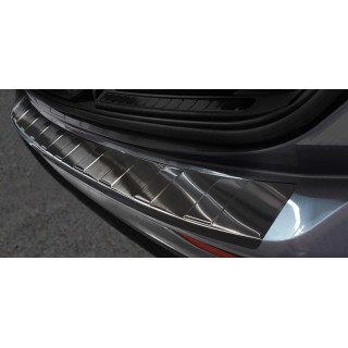 SEUIL DE COFFRE VOLVO V60 2010 2018 INOX NOIR