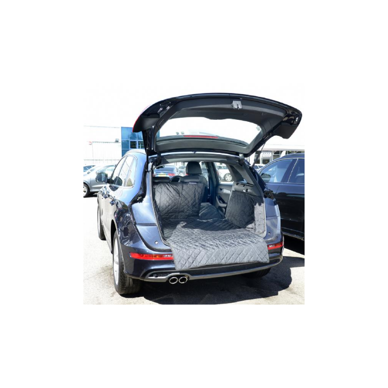 Protection Coffre Pour Chien Audi Q5 2017-2023 - Imperméable, Antidérapante - Tapis De Rangement - 6