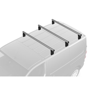 Barres de Toit-NISSAN NV 250-2019-AUJOURD'HUI 3 barres aluminium