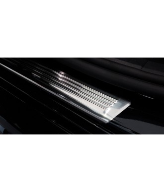 Seuil de porte BMW X6 2019 AUJOURD'HUI INOX NOIR 4 PIECES - Access Utilitaire - Vente en ligne d'accessoires auto et Véhicules Utilitaires