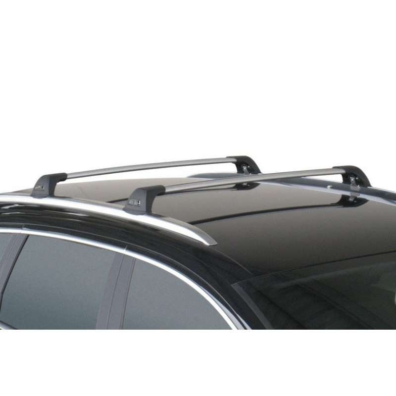 Barres de toit Profilées Aluminium Noir pour Peugeot 3008 - 5 portes - dès  2016