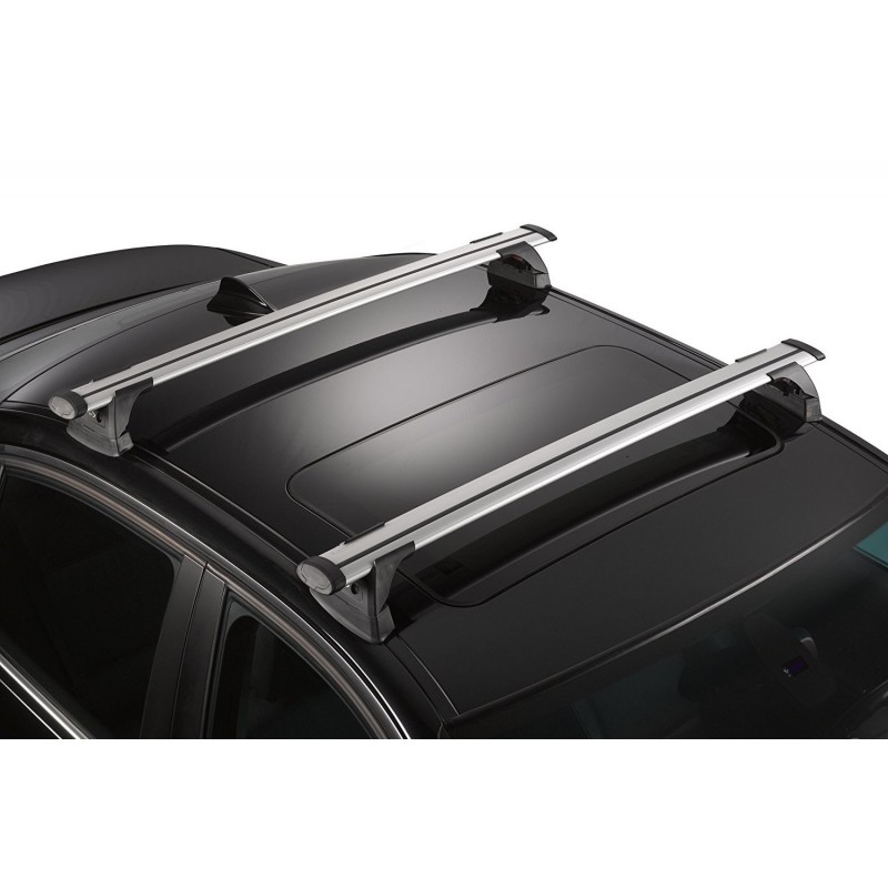 Barres de Toit-KIA-PRO CEED 3 portes GT-2013-2014 DESIGN2-Montage sur points de fixation d'origine