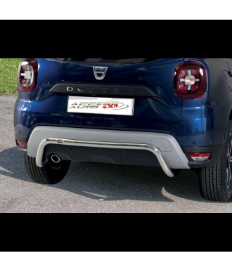 Protection-ARRIERE-DACIA-DUSTER-ad blue 2020-AUJOURD'HUI INOX
