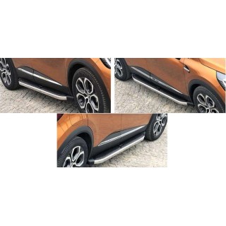 marche pieds-RENAULT-CAPTUR-2019-AUJOURD'HUI Aluminium ARS CHROME