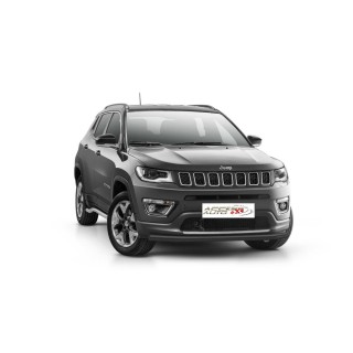 PARE BUFFLE-JEEP COMPASS -2017-AUJOURD'HUI INOX NOIR