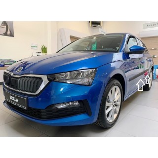 Baguette de porte-SKODA SCALA-2019-AUJOURD'HUI ABS NOIR