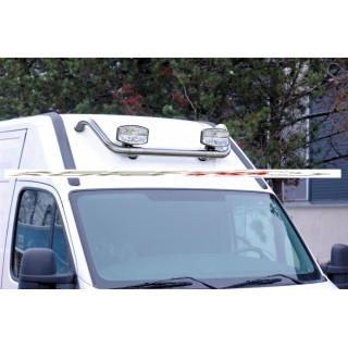 RAMPE DE TOIT-VOLKSWAGEN CRAFTER-H3-2006-2017 INOX TUBULAIRE