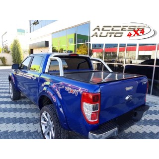 COUVRE-BENNE-COULISSANT-FORD RANGER XLT DOUBLE CABINE-2018 - AUJOURD'HUI