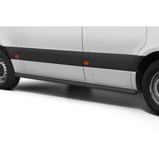 Marchepieds Turtle Pour Mercedes Classe V (2015-2024) – Accès Facile, Antidérapant, Design élégant Et Robuste.