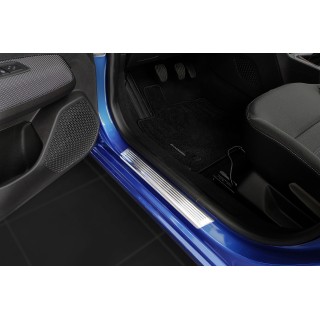 Seuil de Portes-DACIA SANDERO STEPWAY 2021-AUJOURD'HUI  INOX POLI 4 Pieces