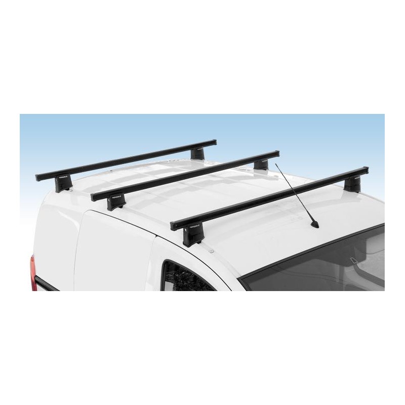 Coffre de toit avec fixation rapide sur barres de toit acier