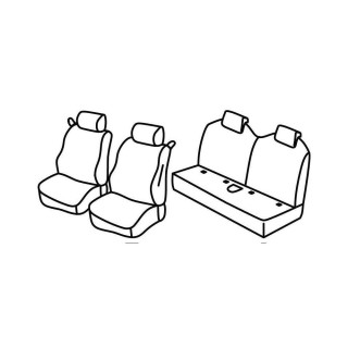 Housses siege auto MINI CLUBMAN 2007-2015