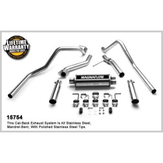 Echappement GMC SIERRA 1500 4.3L 1999-2002 MAGNAFLOW 15754