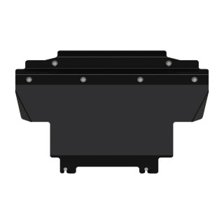 PROTEGE CARTER NISSAN NAVARA NP300 2016-AUJOURD'HUI RADIATEUR ACIER 3mm