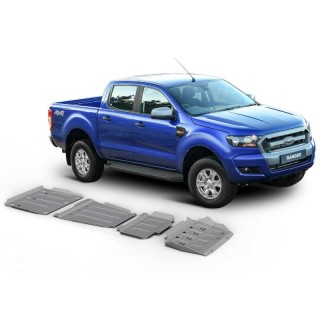 PROTEGE CARTER FORD RANGER 2012 2022 SET 4 pieces ALUMINIUM 6mm