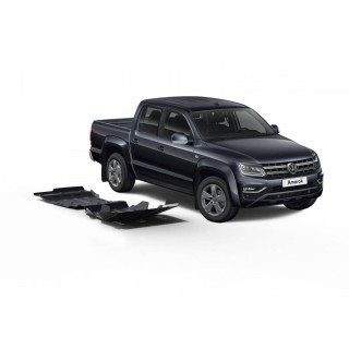 PROTEGE CARTER-VOLKSWAGEN-AMAROK-2017-AUJOURD'HUI INTEGRAL 2 PIECES-ALUMINIUM 4mm  3.0 V6