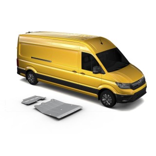 PROTEGE CARTER VOLKSWAGEN CRAFTER-2017 AUJOURD'HUI INTEGRAL 2 PIECES ALUMINIUM 4mm