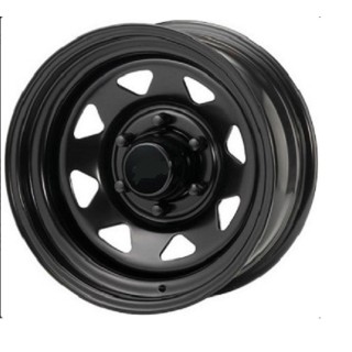 Jante Acier 7 x 15'  Noire  6 x 139.7  ET - 6 CB 110