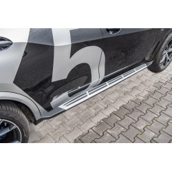 MARCHE PIEDS BMW X5 G05 2018-AUJOURD'HUI Aluminium Plat DESIGN