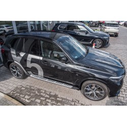 MARCHE PIEDS BMW X5 G05 2018 AUJOURD'HUI Aluminium Plat DESIGN - Access Utilitaire - Vente en ligne d'accessoires auto et Véhicules Utilitaires