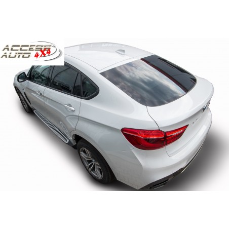 MARCHE PIEDS BMW X6 F16 2014-2018 Aluminium Plat DESIGN