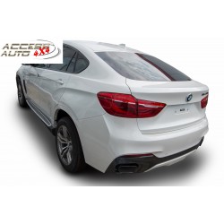 MARCHE PIEDS BMW X6 F16 2014 2018 Aluminium Plat DESIGN - Access Utilitaire - Vente en ligne d'accessoires auto et Véhicules Utilitaires