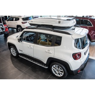 MARCHE PIEDS JEEP RENEGADE 2014-AUJOURD'HUI Aluminium Plat DESIGN