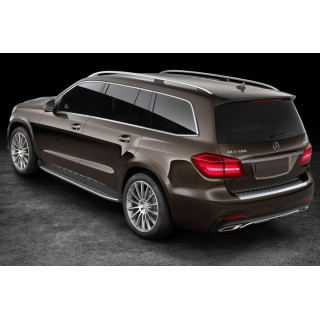 MARCHE PIEDS MERCEDES GL AMG 2012-AUJOURD'HUI Aluminium Plat DESIGN