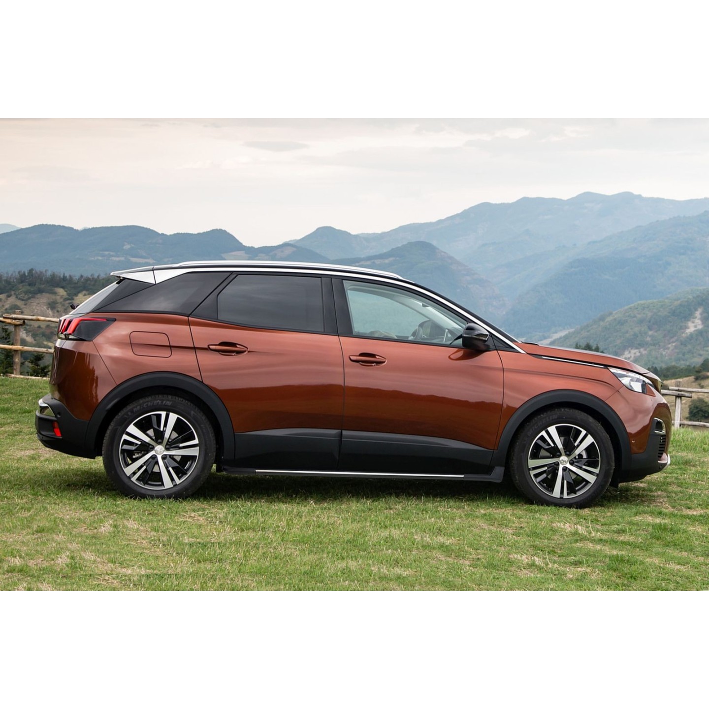 Marchepied Latéral Effet Ciel étoilé Pour Peugeot 3008 2016-2022 - Aluminium Et Plastique, Antidérapant, Supports Inclus