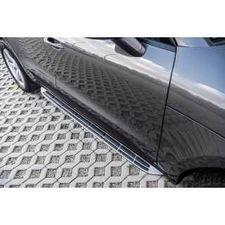 MARCHE PIEDS PORSCHE MACAN 2014 2024 Aluminium Plat DESIGN