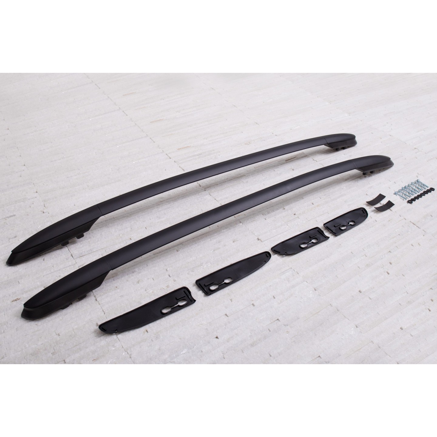 Barres De Toit Aluminium Gris Farad Compact Pour Toyota RAV4 (2006-2013) - Aérodynamiques, Silencieuses, Port 100kg, Avec Antivol