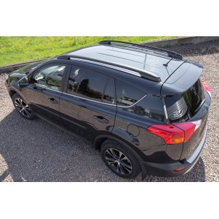 Barres de Toit-TOYOTA RAV4 2013-2018 DESIGN Noires Longitudinales