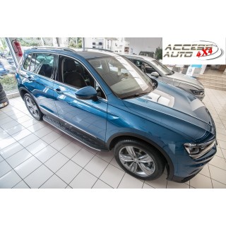 MARCHE PIEDS VOLKSWAGEN TIGUAN 2017-AUJOURD'HUI Aluminium Plat DESIGN