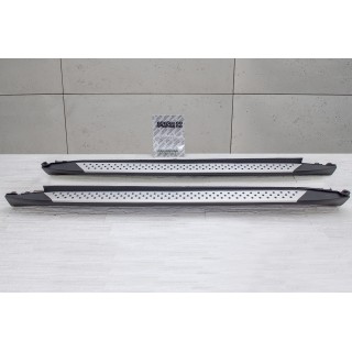 MARCHE PIEDS BMW X5 E70 2007-2013 Aluminium Plat DESIGN